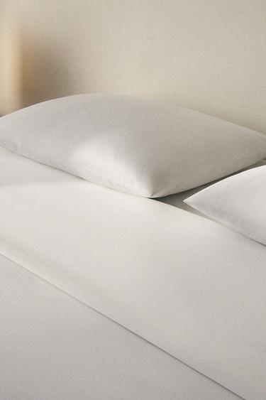 TAIE D’OREILLER SATIN (1000 FILS) - Blanc de Zara - Image 5