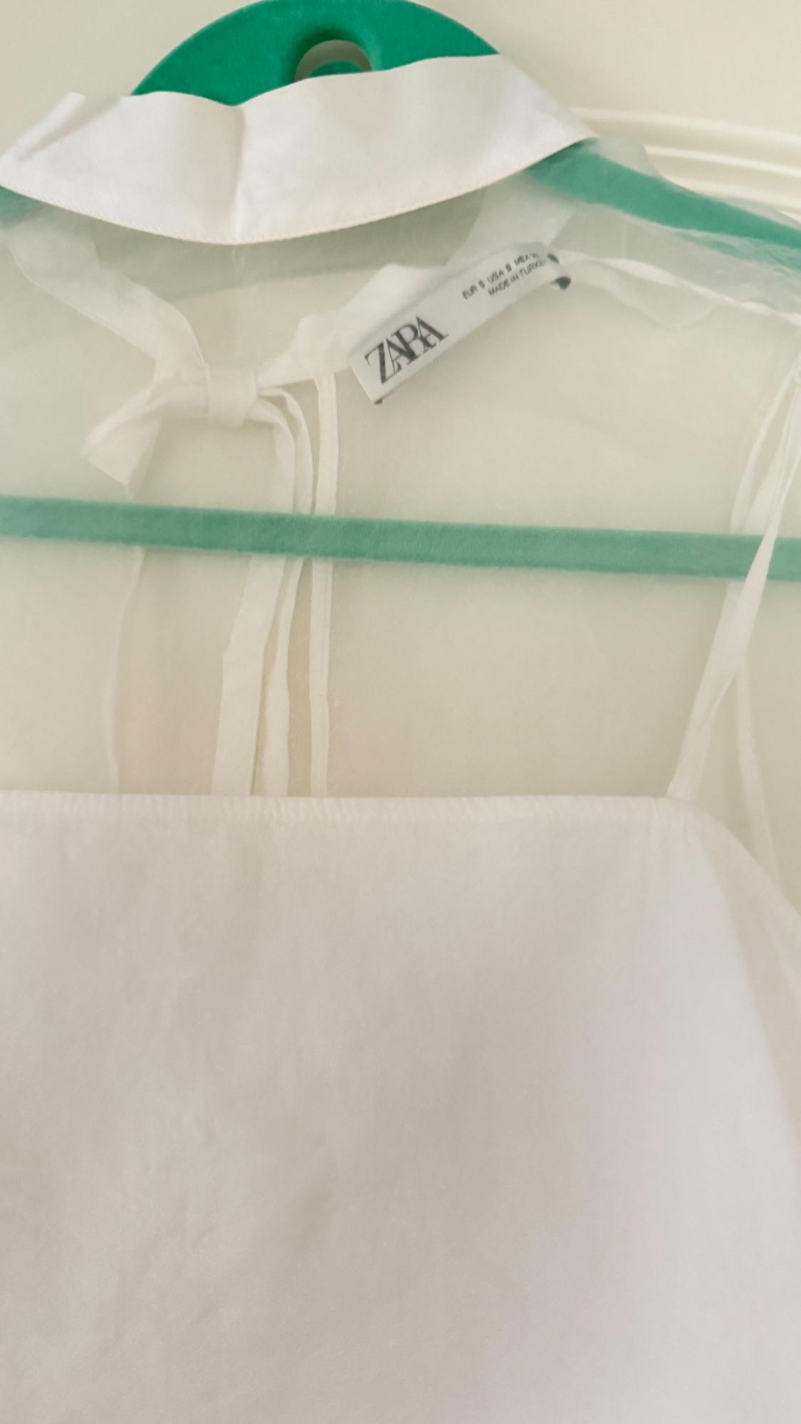 SLEEVELESS ORGANZA TOP - Image 3