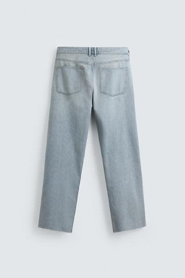 JEAN COUPE DROITE - Bleu clair de Zara - Image 9