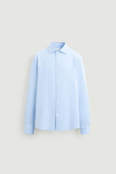 CHEMISE REGULAR FIT - Bleu ciel de Zara
