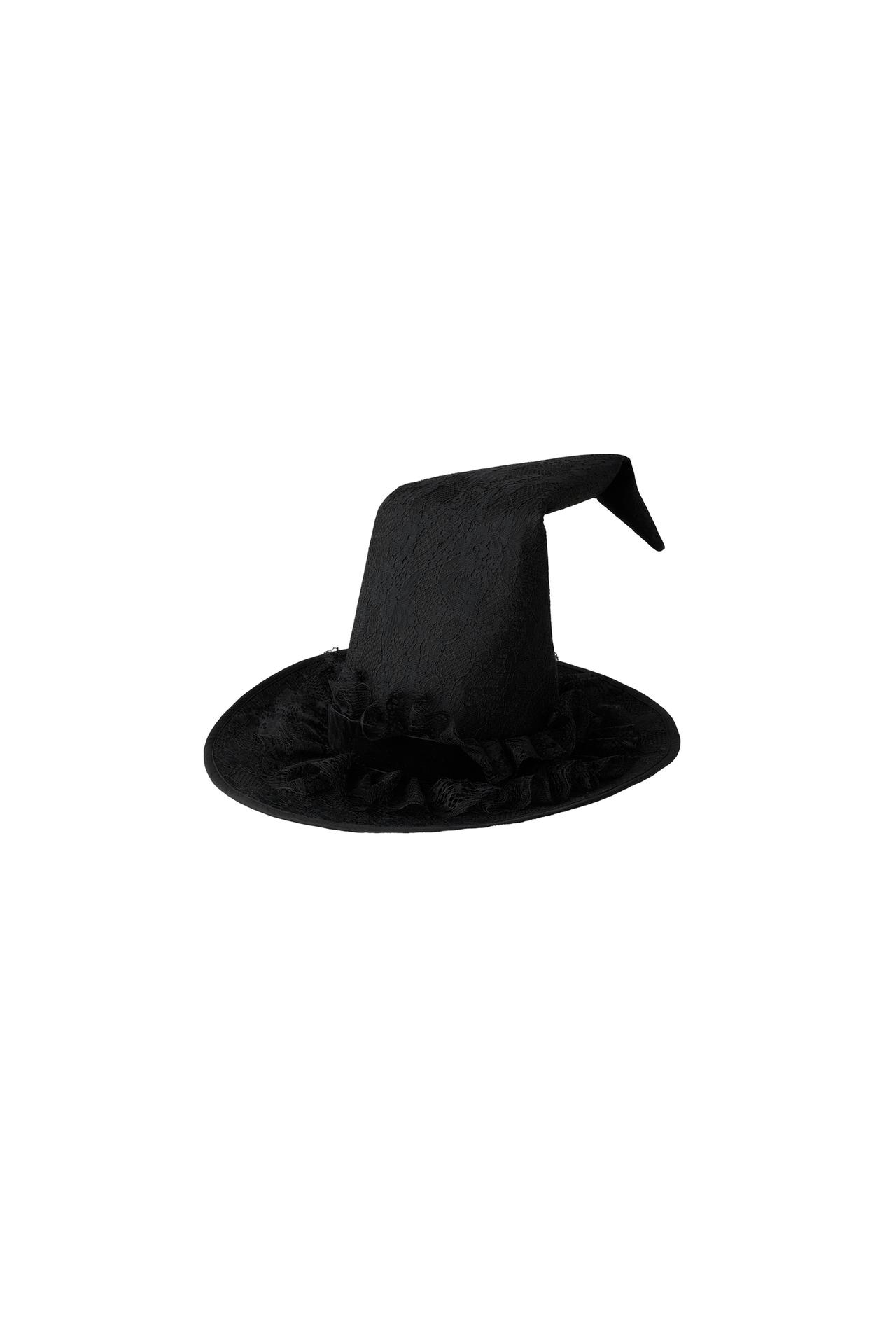LACE WITCH COSTUME HAT