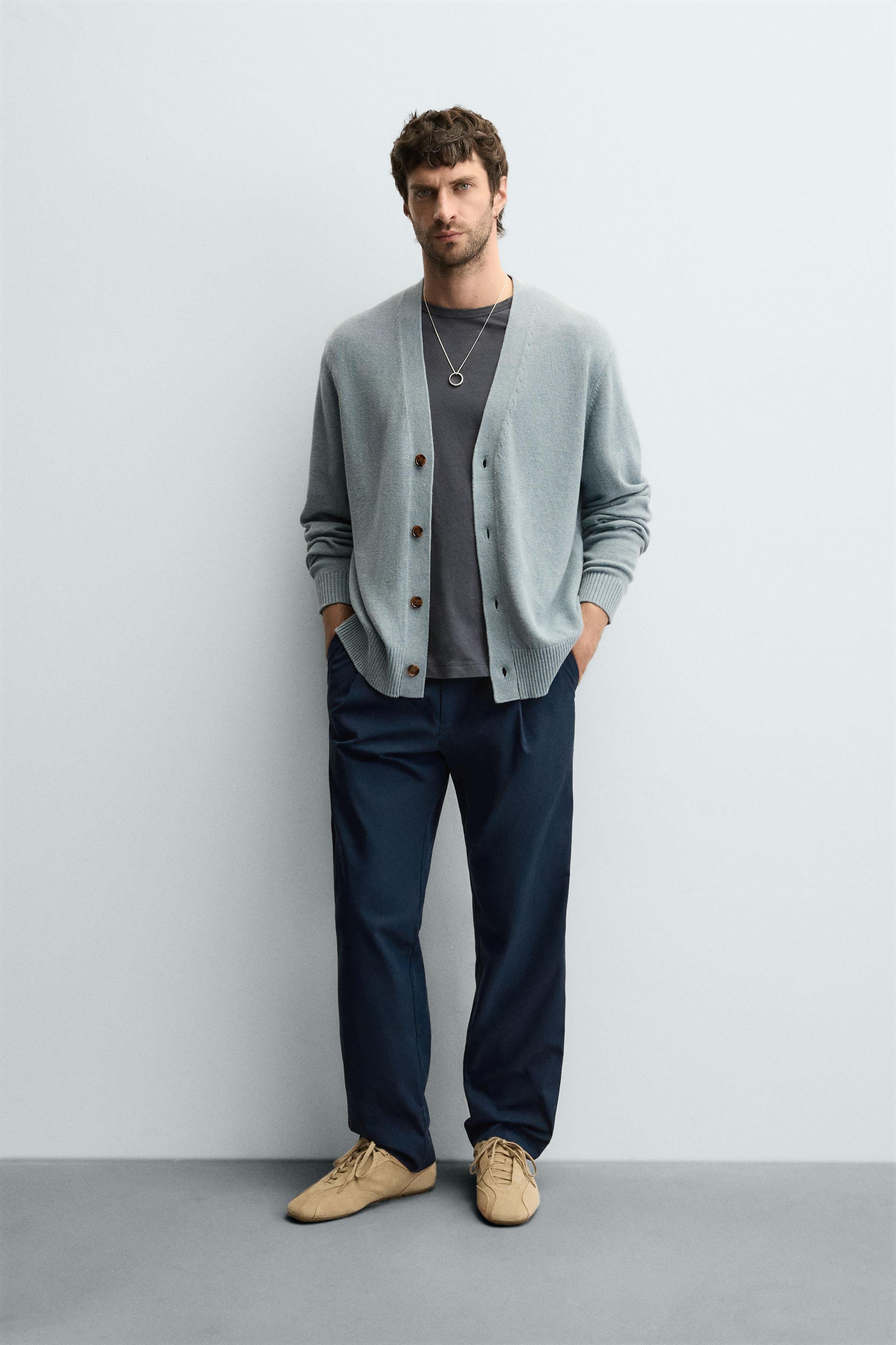 【完売品】ZARA MAISON SPECIAL Vネックニット メンズニット 完売品】ZARA MAISON SPECIAL Vネックニット メンズニット