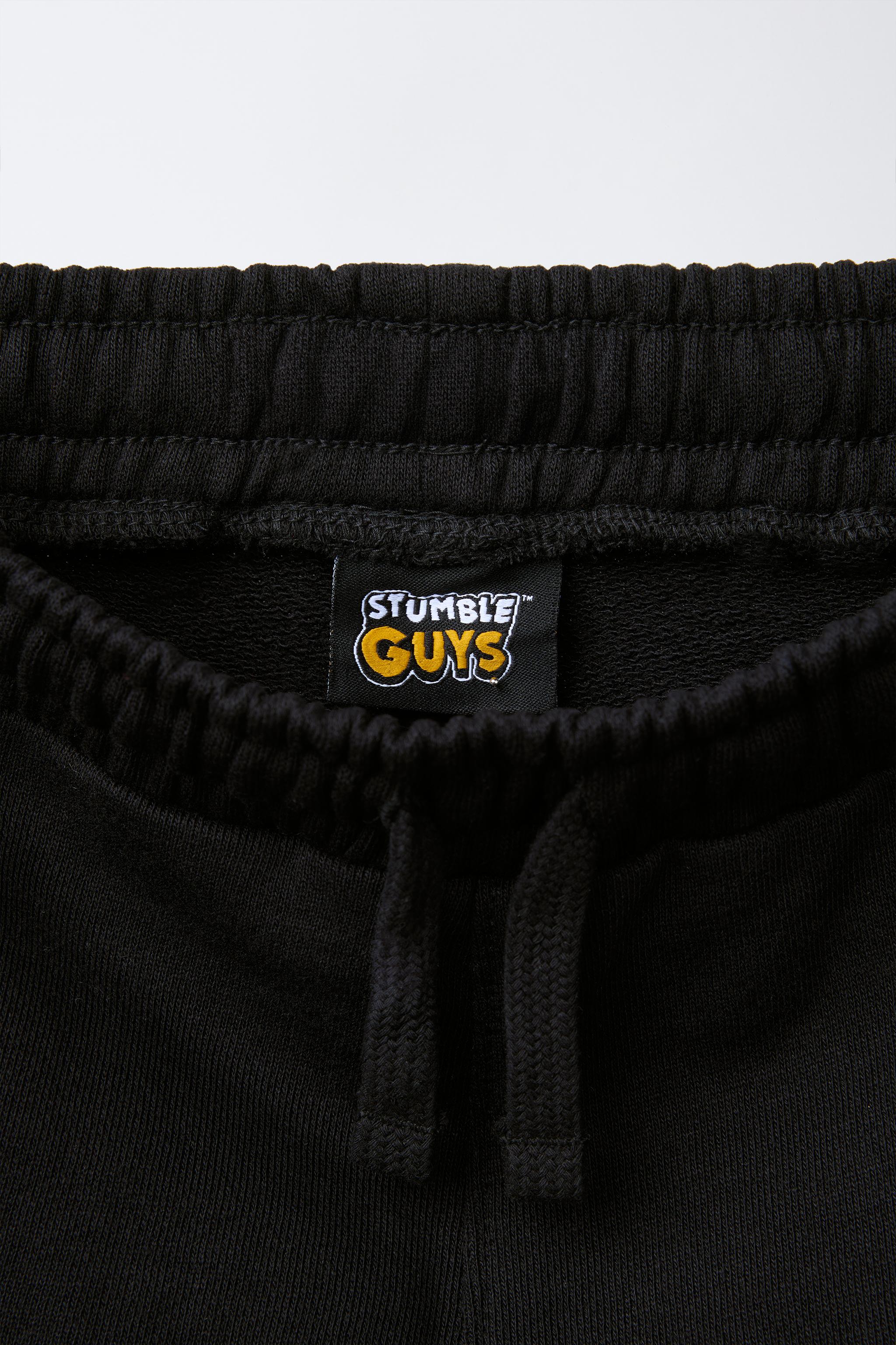 STUMBLE GUYS ™ © SCOPELY PRINTED PLUSH SHORTS