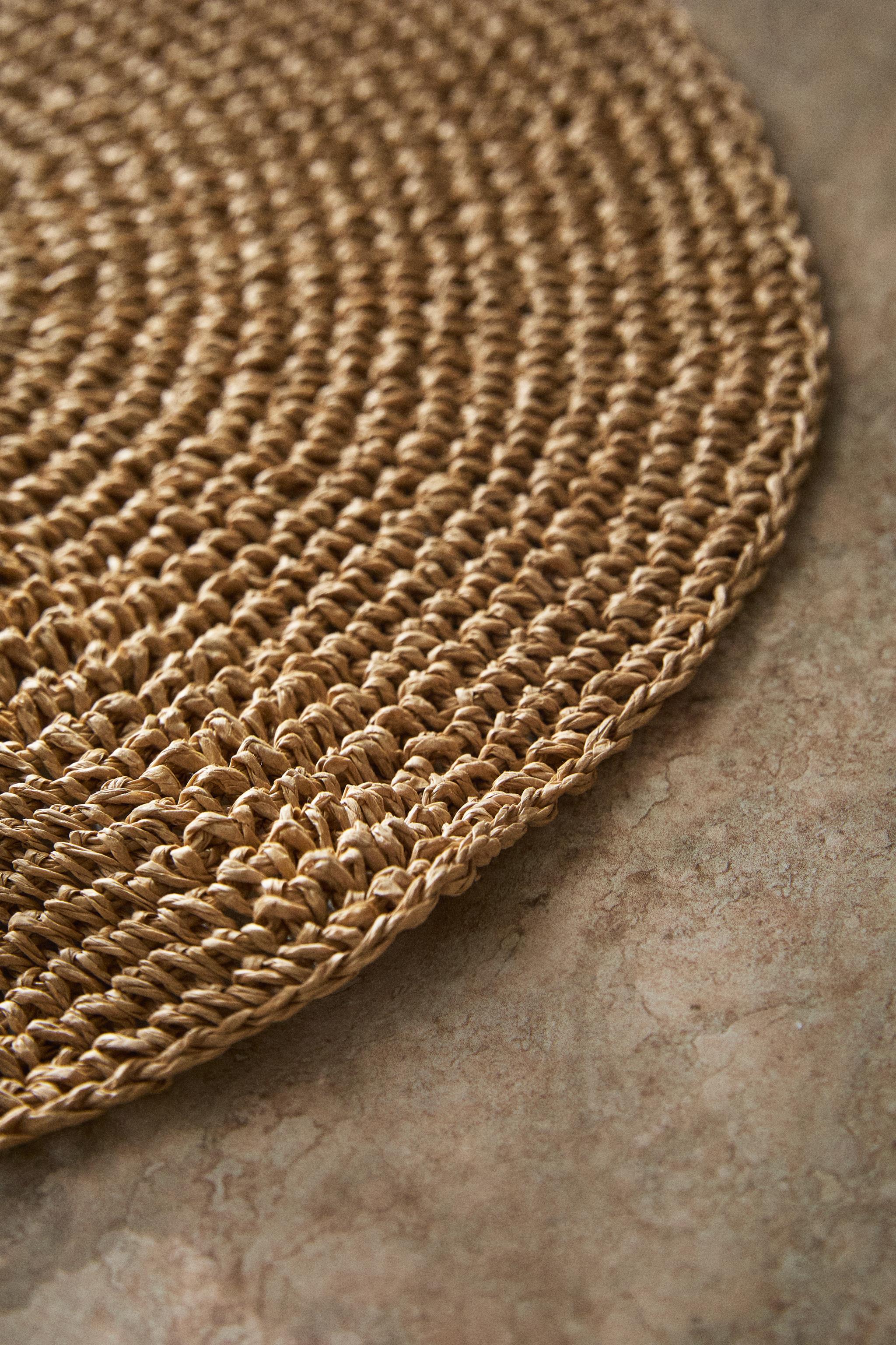 SET DE TABLE ROND EN PAPIER