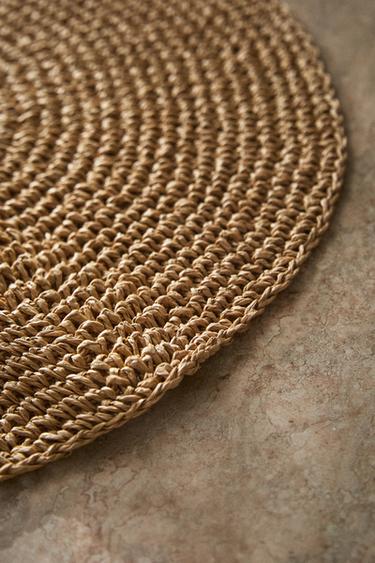 ROUND PAPER PLACEMAT - Brown by Zara - Image 7