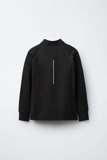 SKI COLLECTION BREATHABLE THERMAL T-SHIRT - Black by Zara - Image 1