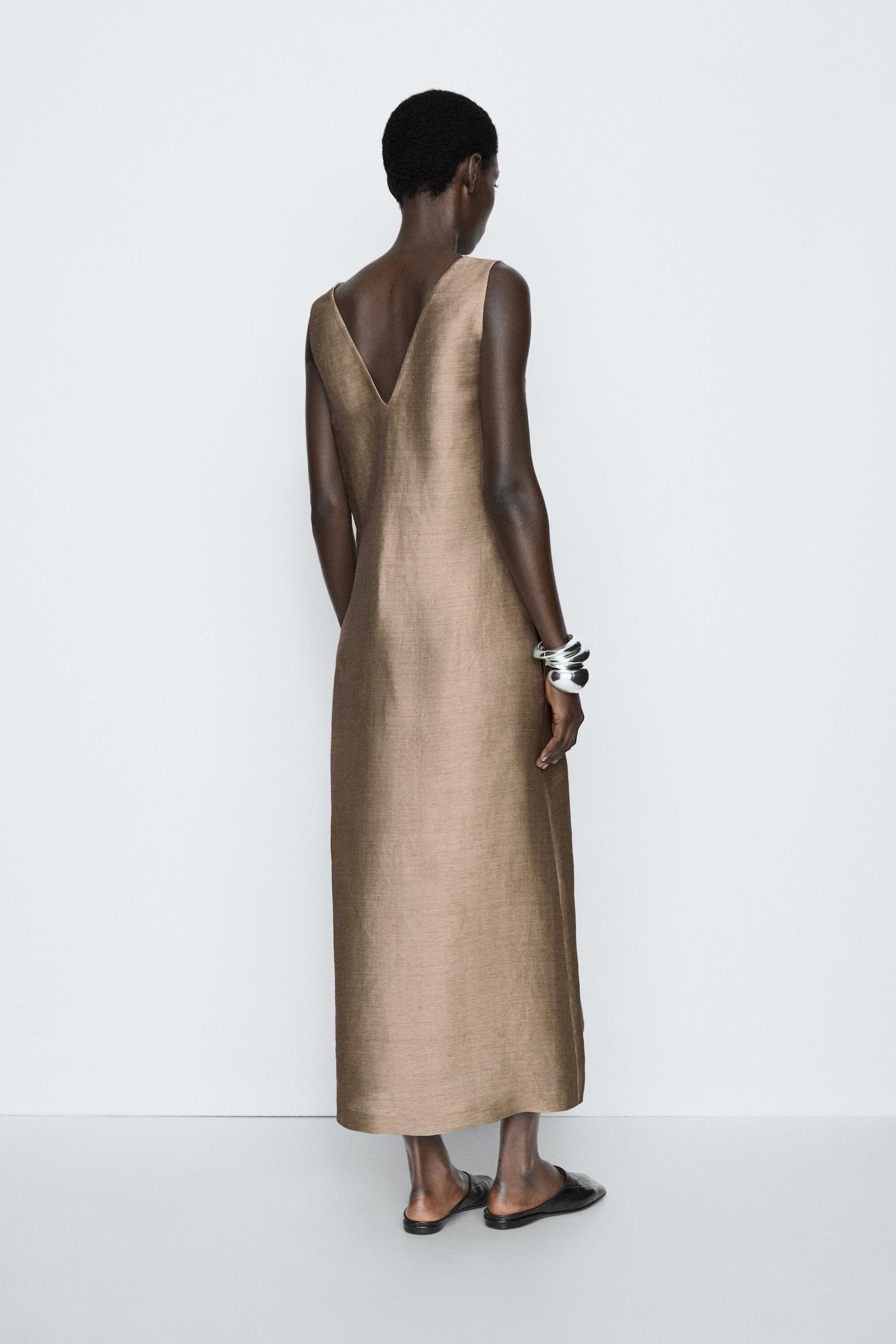 Wide strap midi dress - STUDIO