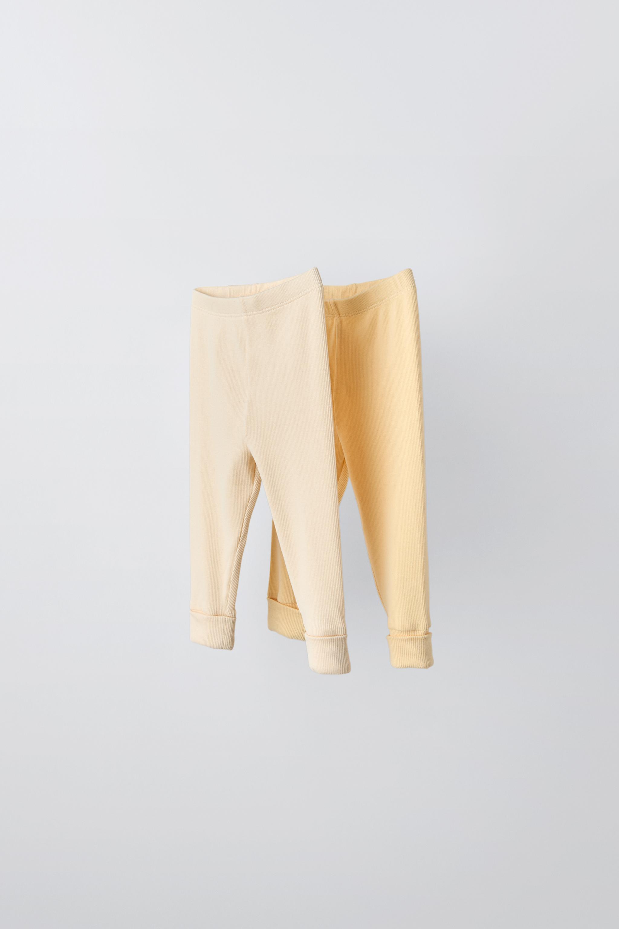 Leggings beige zara hotsell