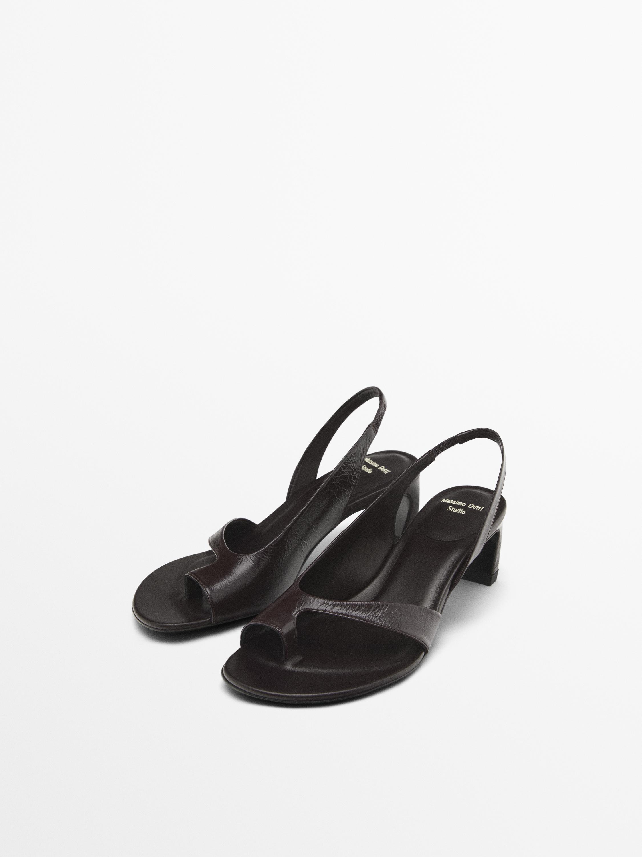 Mid-heel sandals - STUDIO | ZARA United States