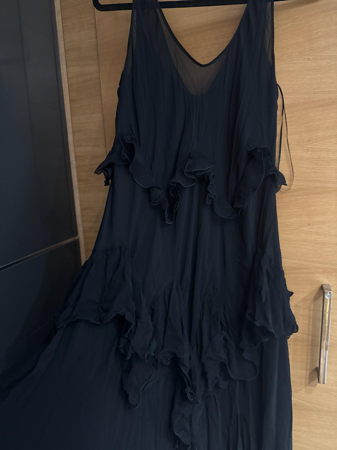 LONG RUFFLED DRESS - ZW COLLECTION - Image 3