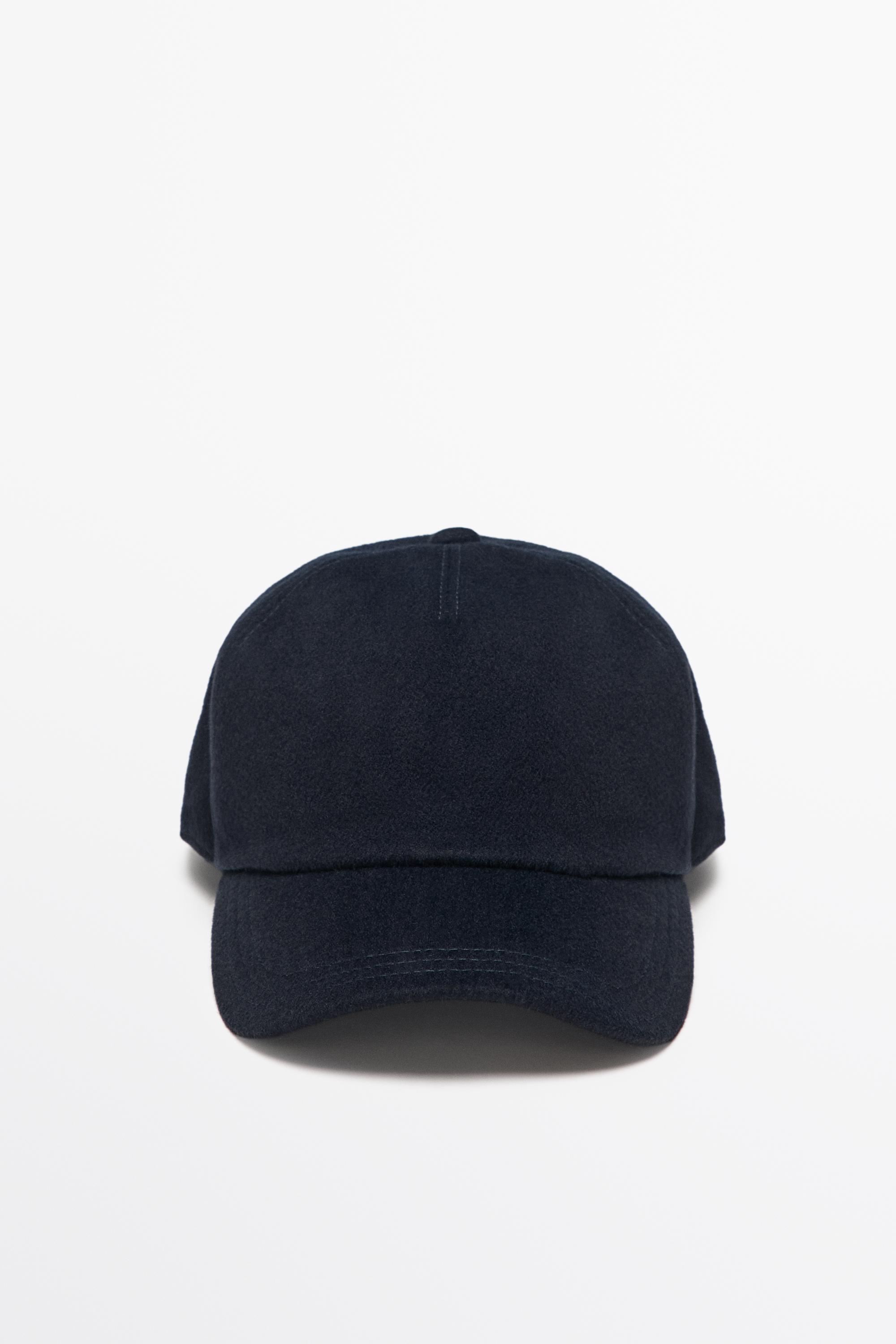 Casquette en laine mélangée