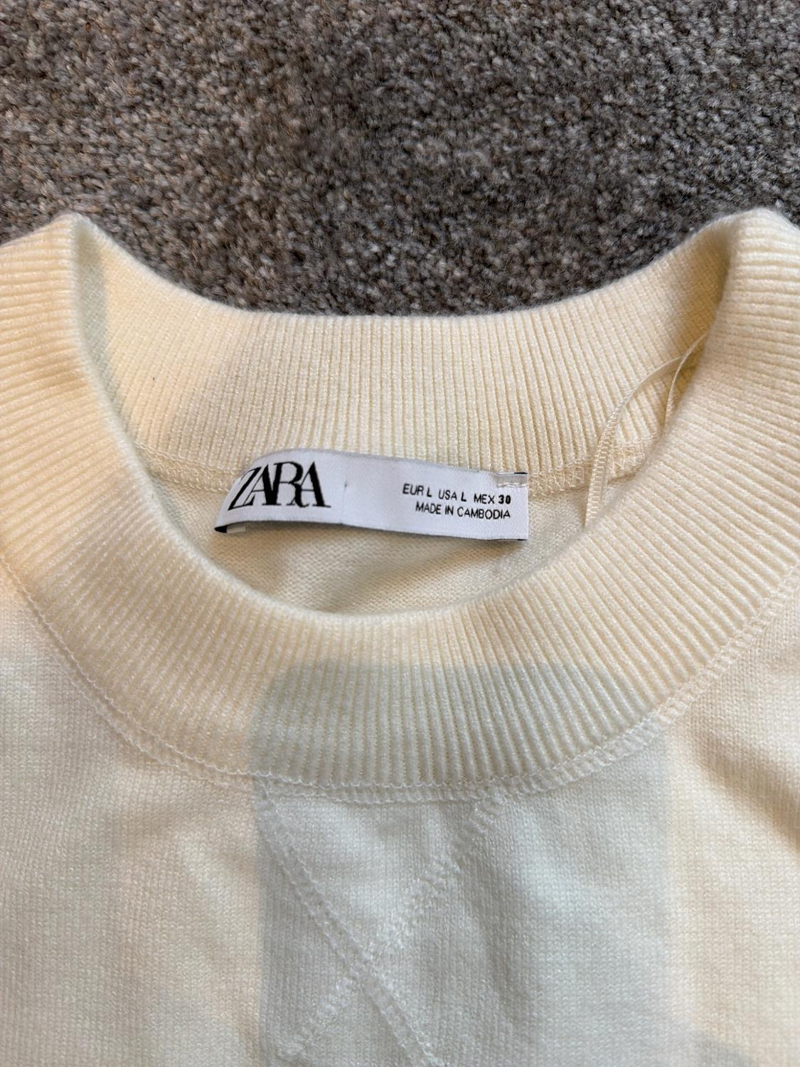 BASIC KNIT SWEATSHIRT - Image 3