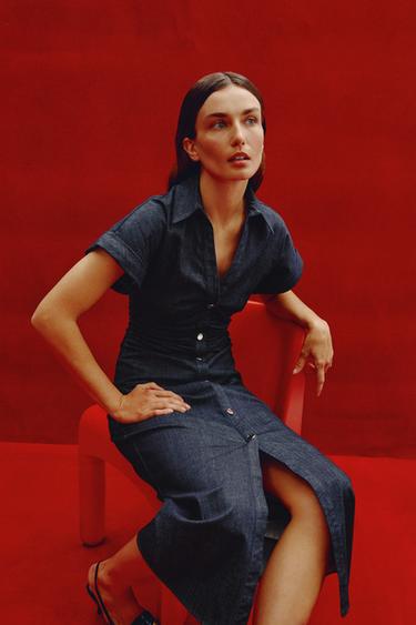 ΜΙΝΤΙ ΦΟΡΕΜΑ ΝΤΕΝΙΜ Z1975 - Μπλε του Zara