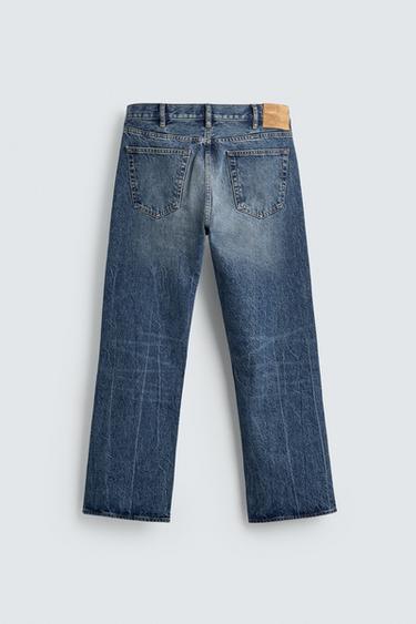 JEAN STRAIGHT FIT BOOTCUT AARON LEVINE X ZARA - Bleu moyen de Zara - Image 7