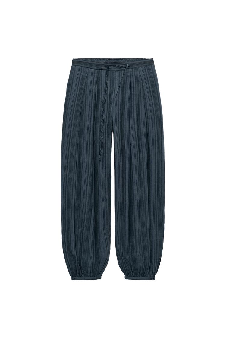 ZW COLLECTION STRIPED SAROUEL TROUSERS