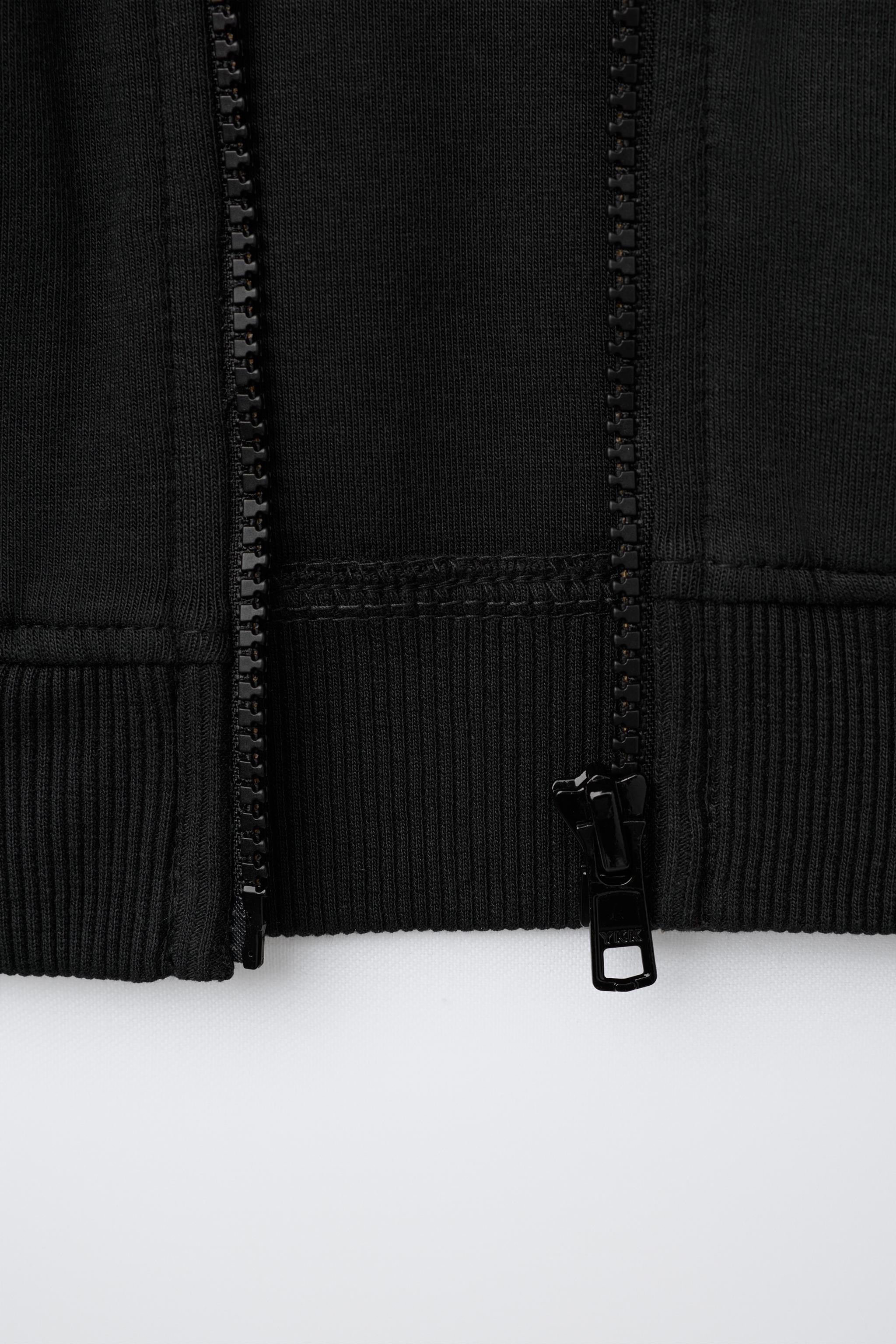 SWEAT INTERLOCK ZIPPÉ