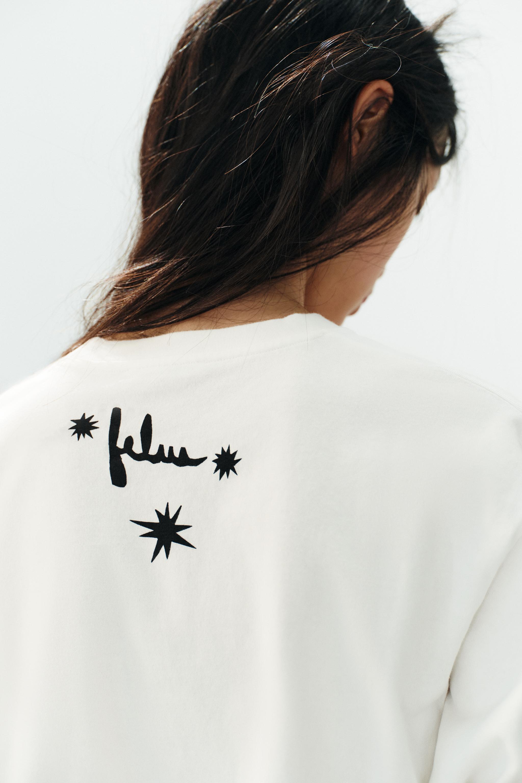 T-SHIRT STAMPÉ ISABELLE FELIU