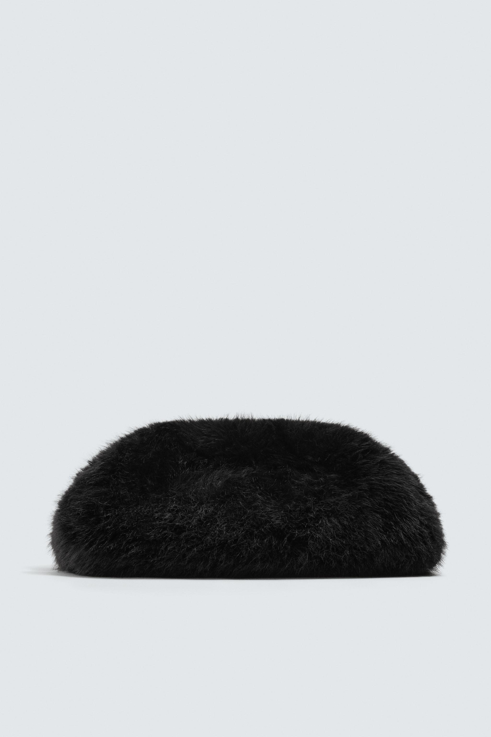 FAUX FUR ENVELOPE BAG HARRY LAMBERT FOR ZARA x DISNEY