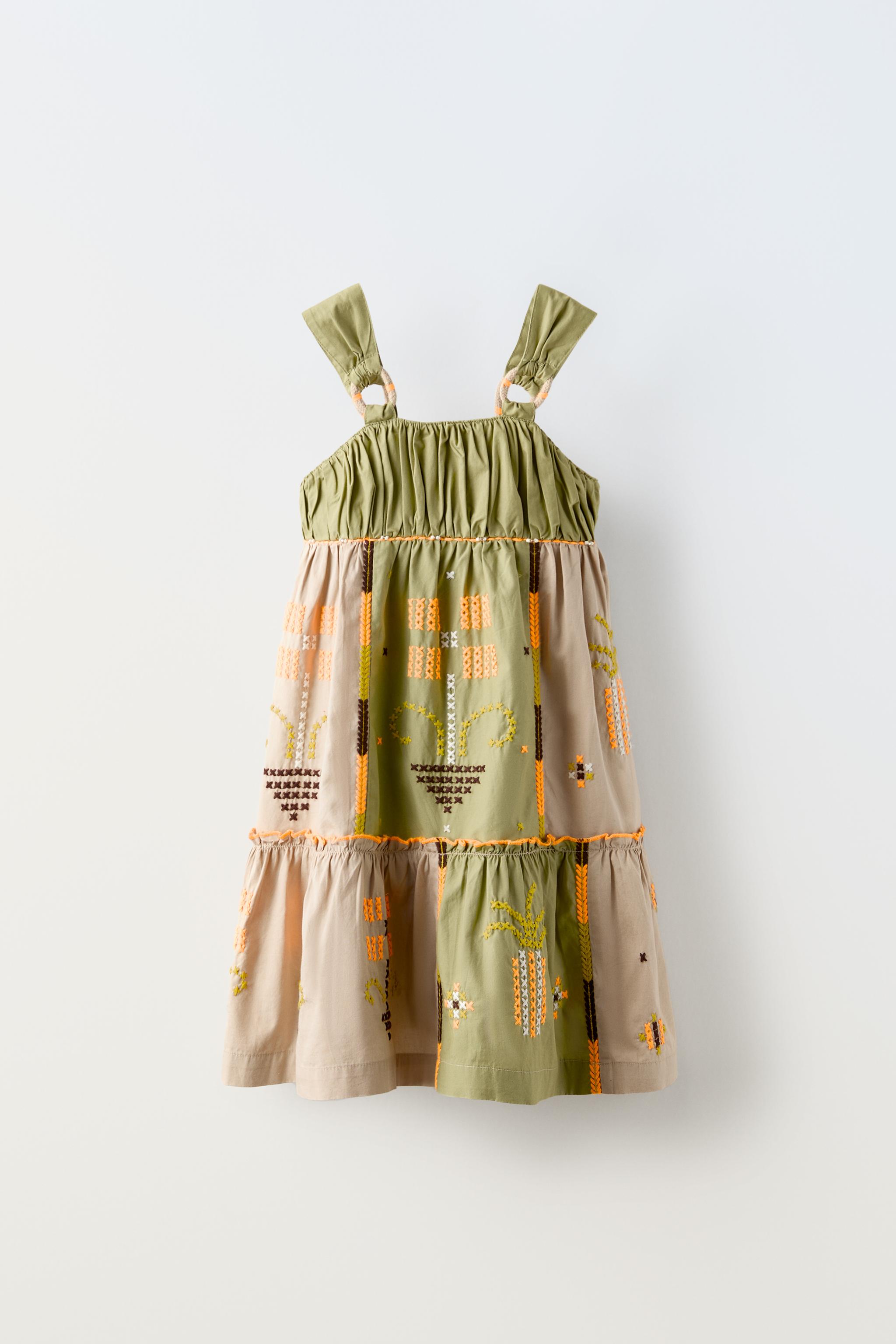 EMBROIDERED POCKET STRIPED DRESS LIMITED EDITION - striped | ZARA 