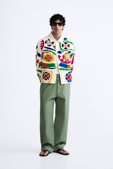 КУРТКА С ВЫШИВКОЙ — LIMITED EDITION — Разноцветный от Zara — изображение 0