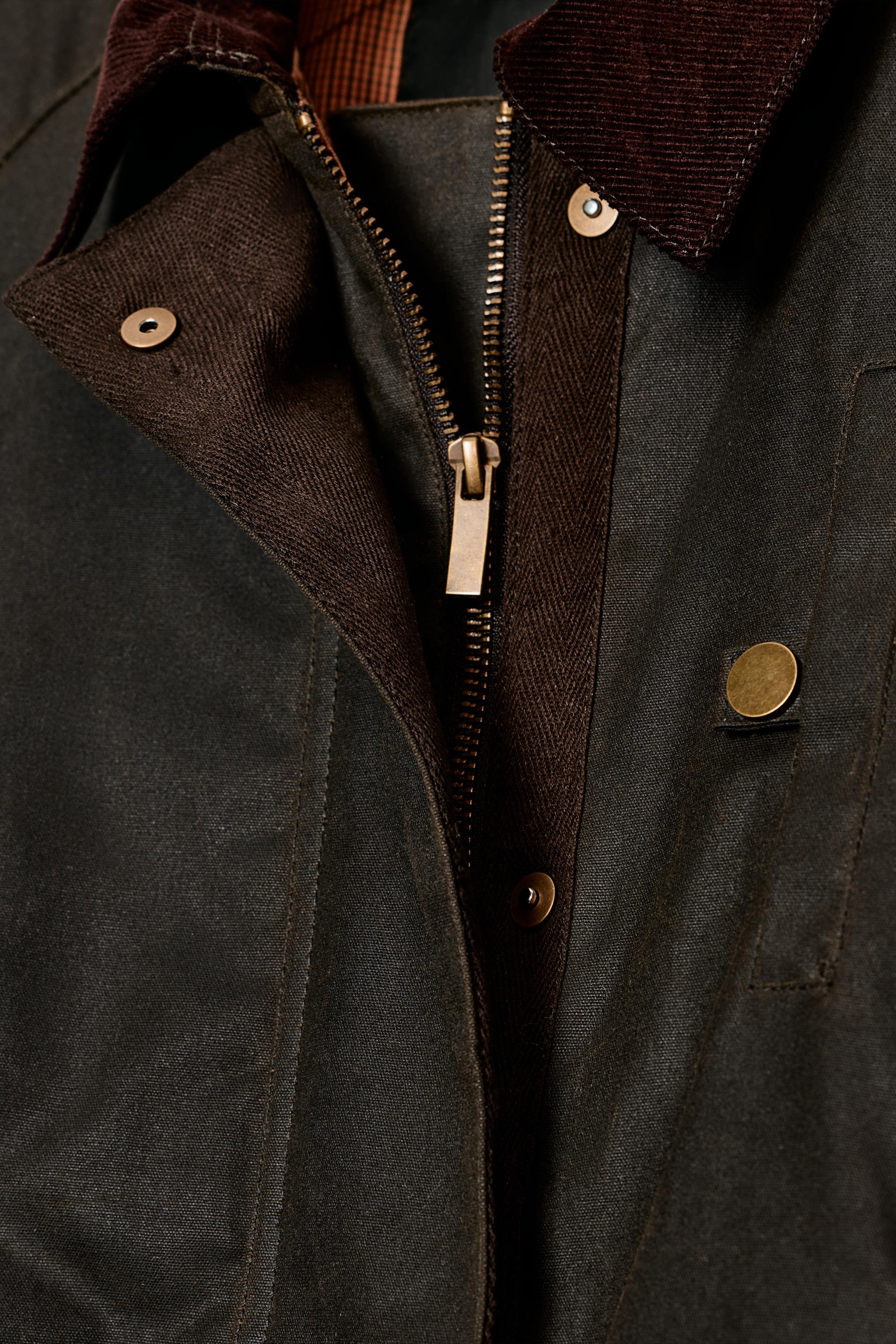 ZW COLLECTION WAXED JACKET
