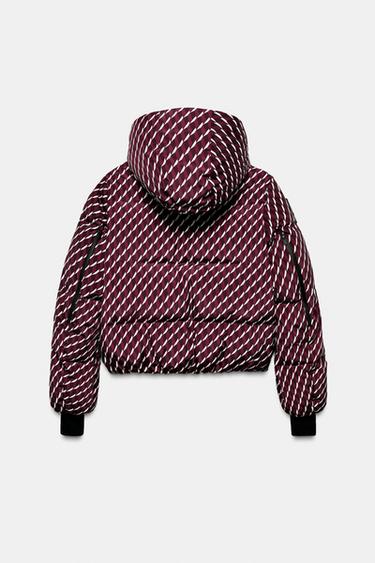 ANORAK MATELASSÉ 80% DUVET 20% PLUMES WATER RESISTANT WINDPROOF TECHNOLOGIE RECCO® COLLECTION SKI - Bordeaux de Zara - Image 6