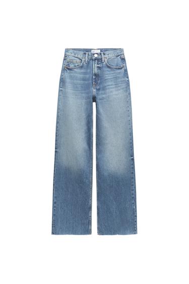 WIDE-LEG TRF JEANS