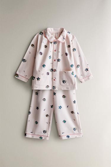 KIDS' MY LITTLE PONY© COTTON PYJAMA SET WITH SHIRT - Pink by Zara - Image 0