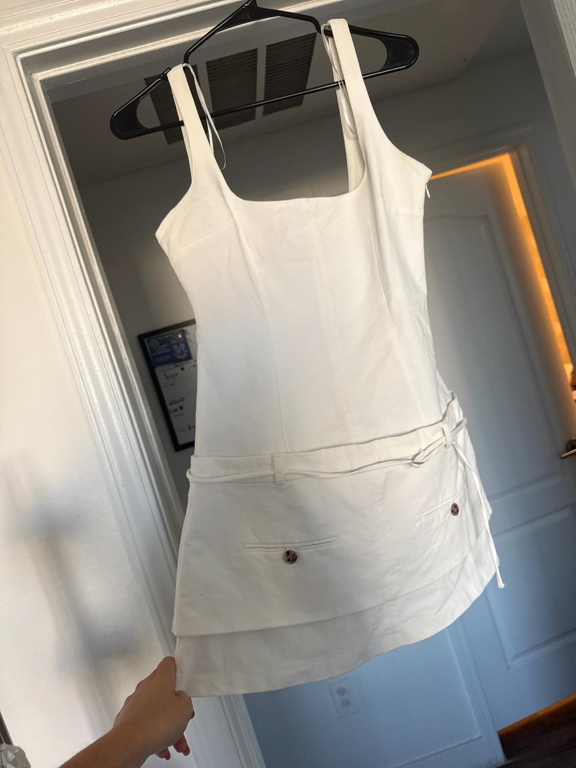 BELTED FITTED DRESS - Image 3