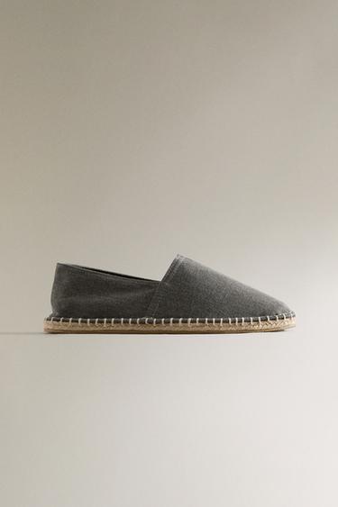 FABRIC ESPADRILLES - Grey by Zara