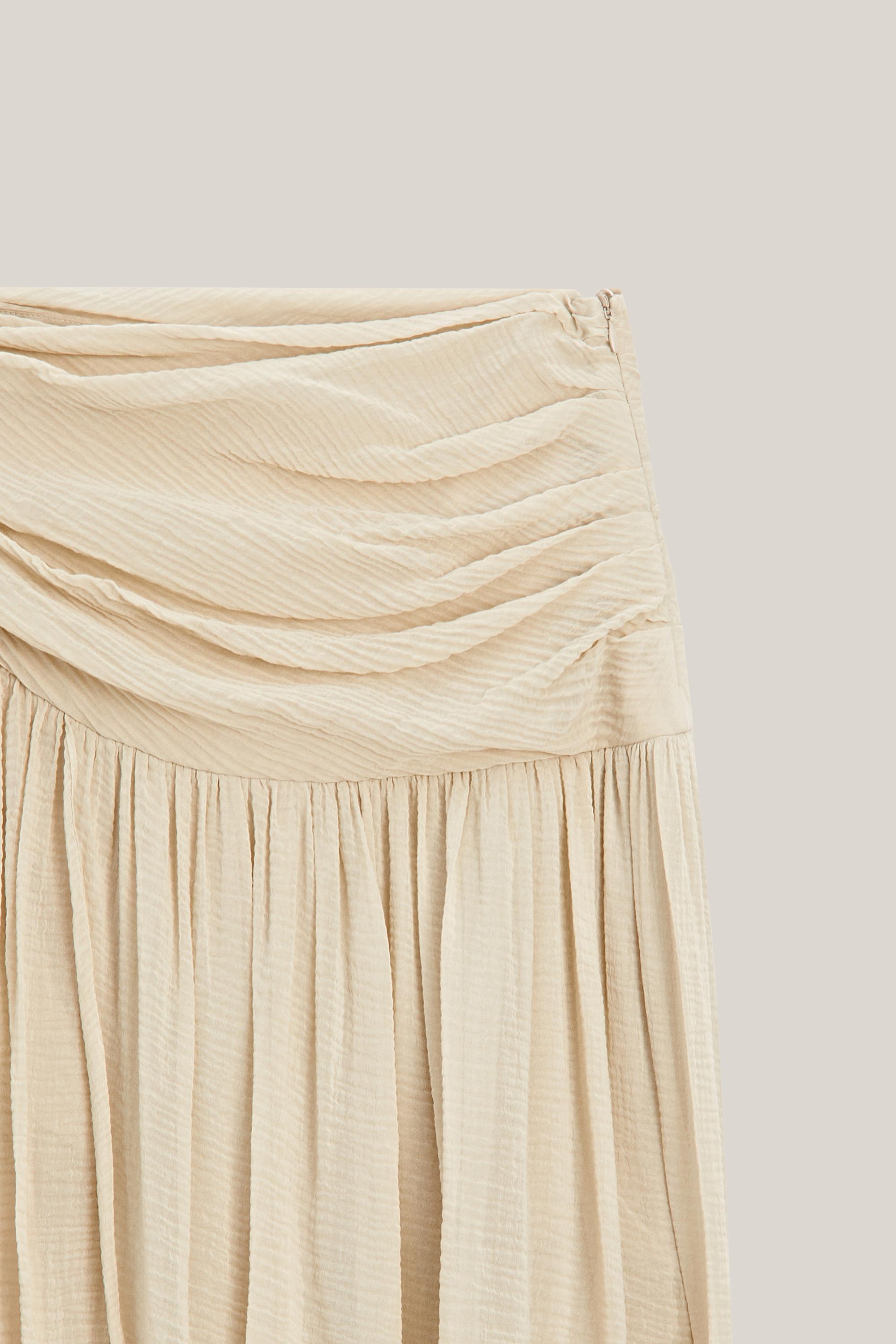 Midi skirt with sash belt detail - LIMITED EDITION
