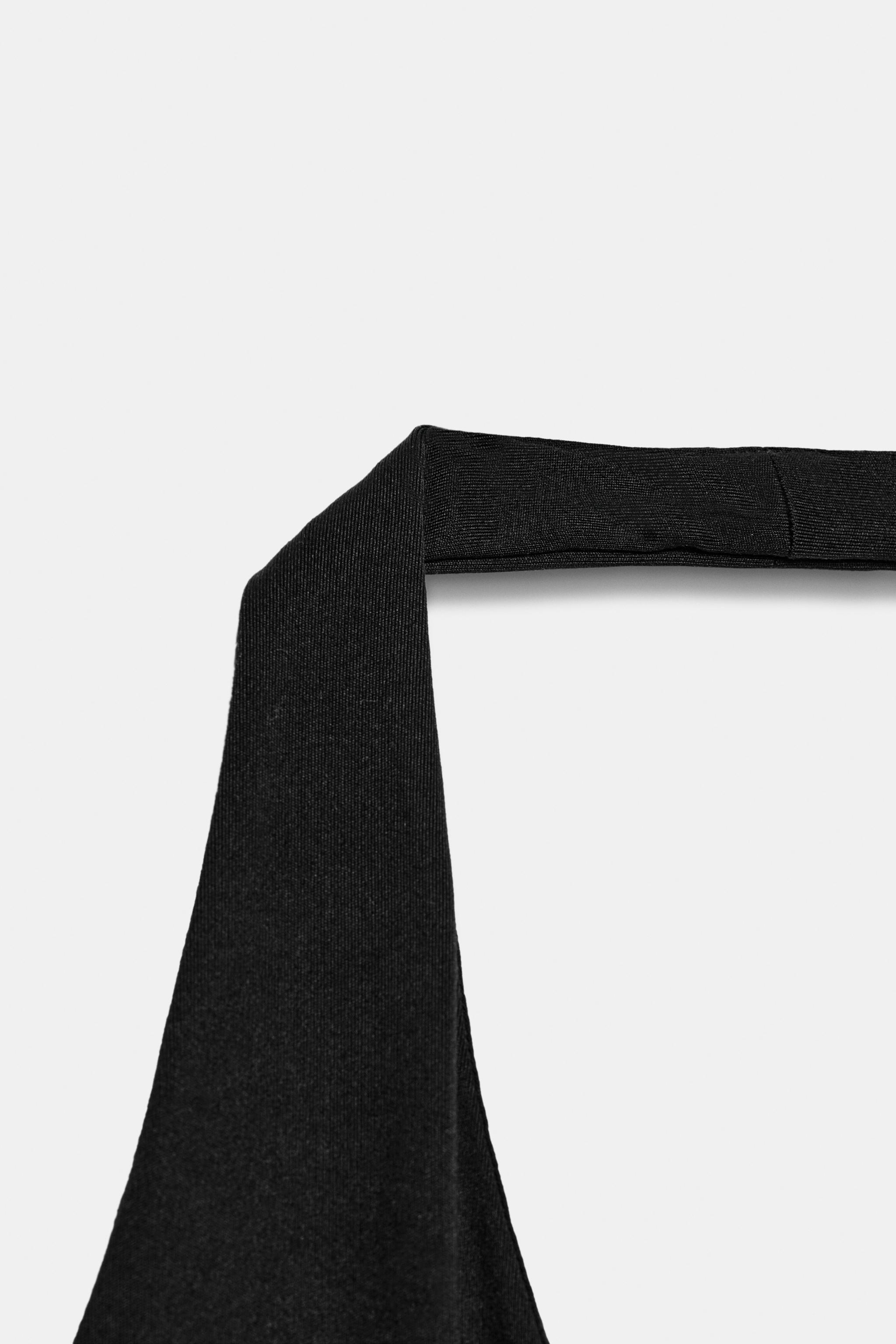 Женские комбинезоны Zara POLYAMIDE HALTER JUMPSUIT — фото 9