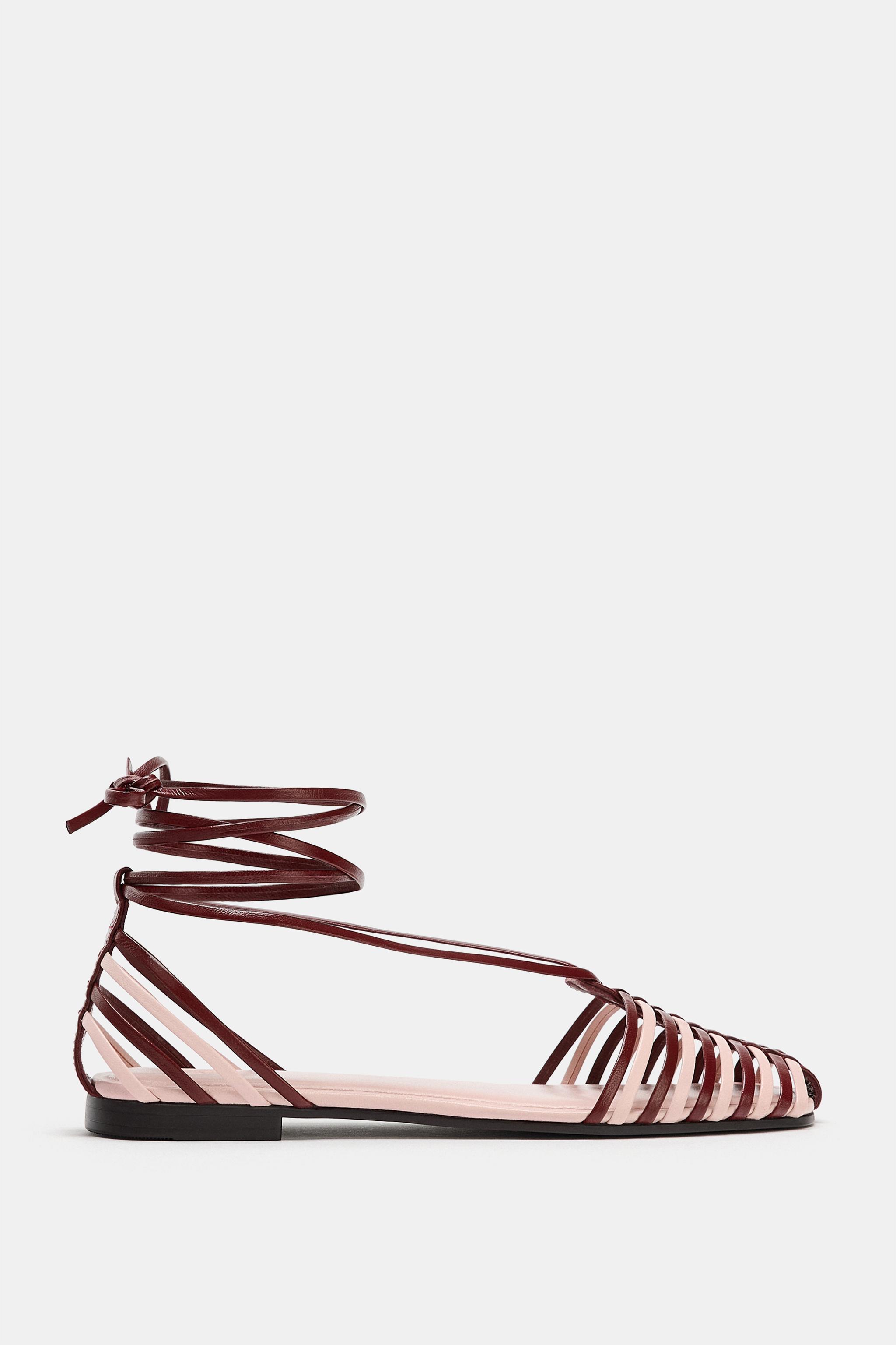 SANDALES STYLE PÊCHEUR EN CUIR