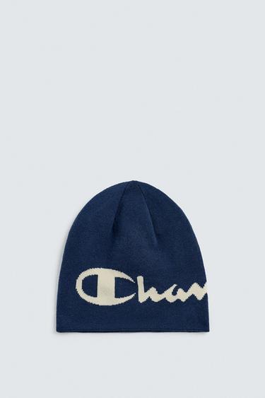 CHAMPION® X ZARA BEANIE HAT - Navy blue by Zara