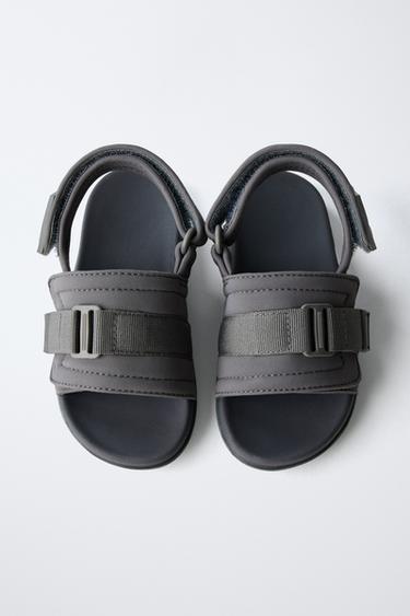 TECHNICAL SANDALS - Grey by Zara - Image 4