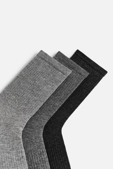 LOT DE 3 PAIRES DE CHAUSSETTES CÔTELÉES - divers de Zara - Image 2
