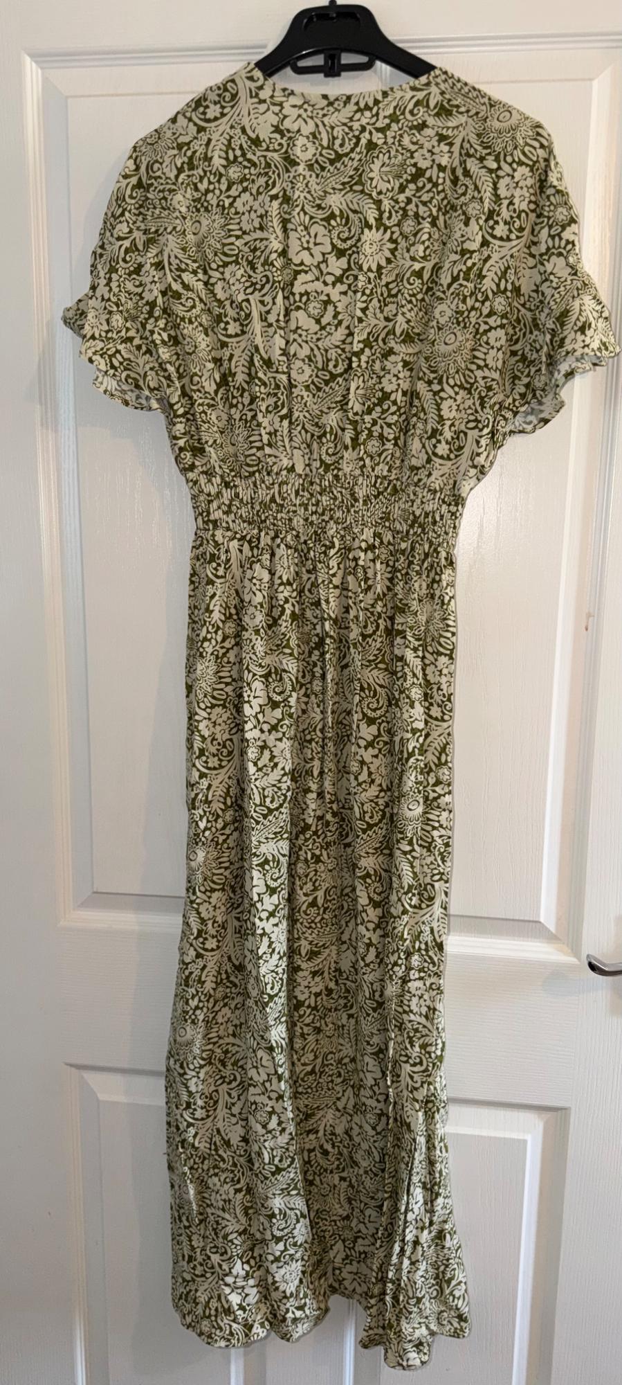 PRINTED MIDI DRESS - Image 6