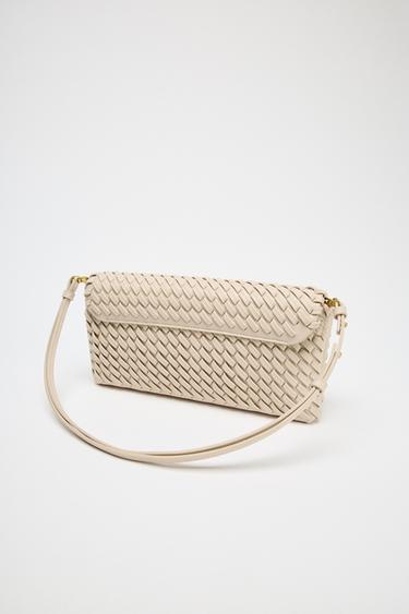BRAIDED BAG - Ecru by Zara - Image 1