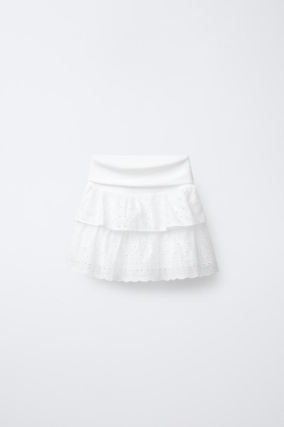 JUPE SCHIFFLY TAILLE REVERS