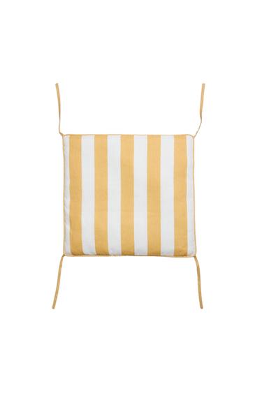 STRIPED ARMCHAIR BACK CUSHION - striped by Zara