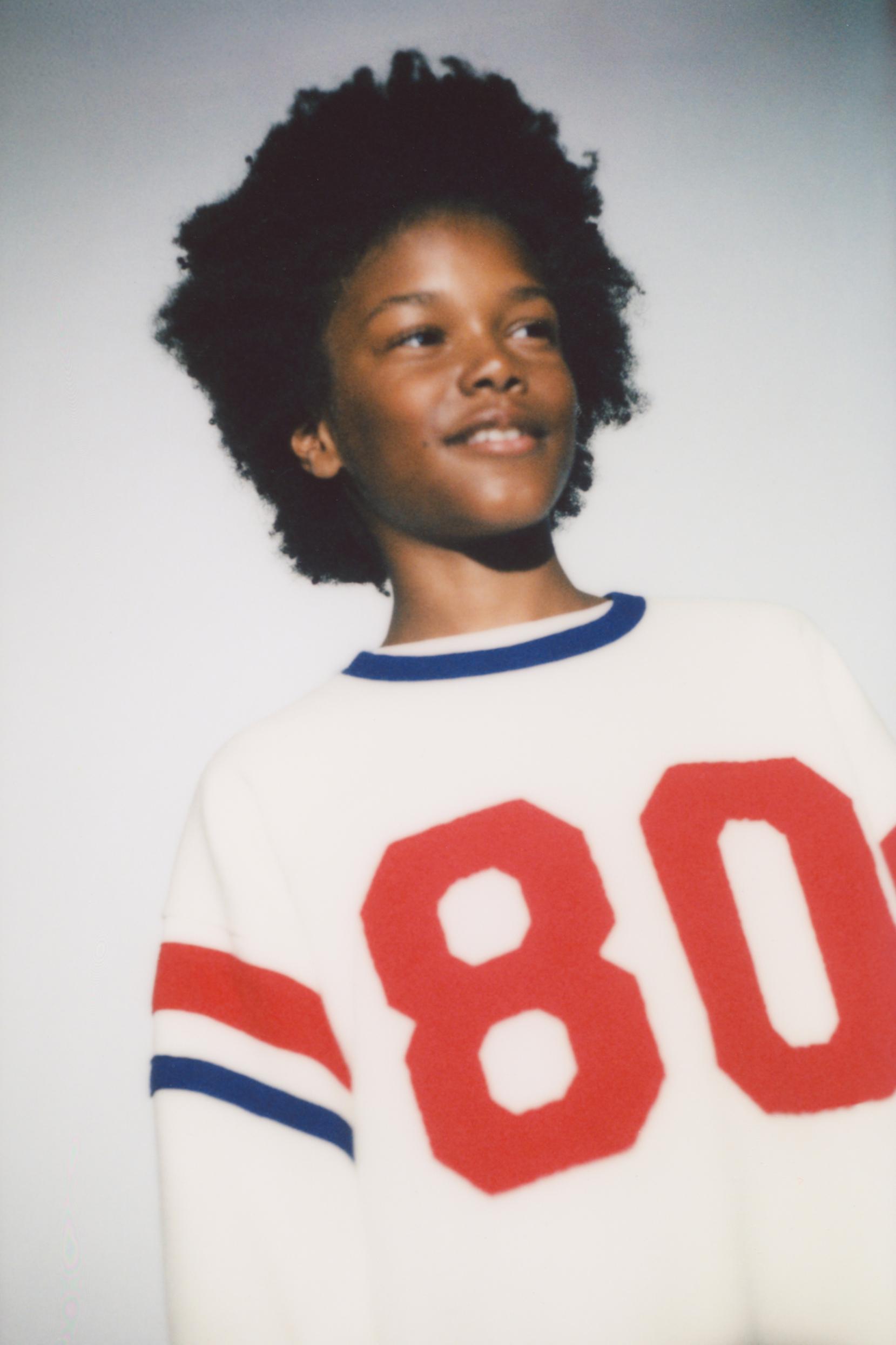 NUMBER PRINT T-SHIRT