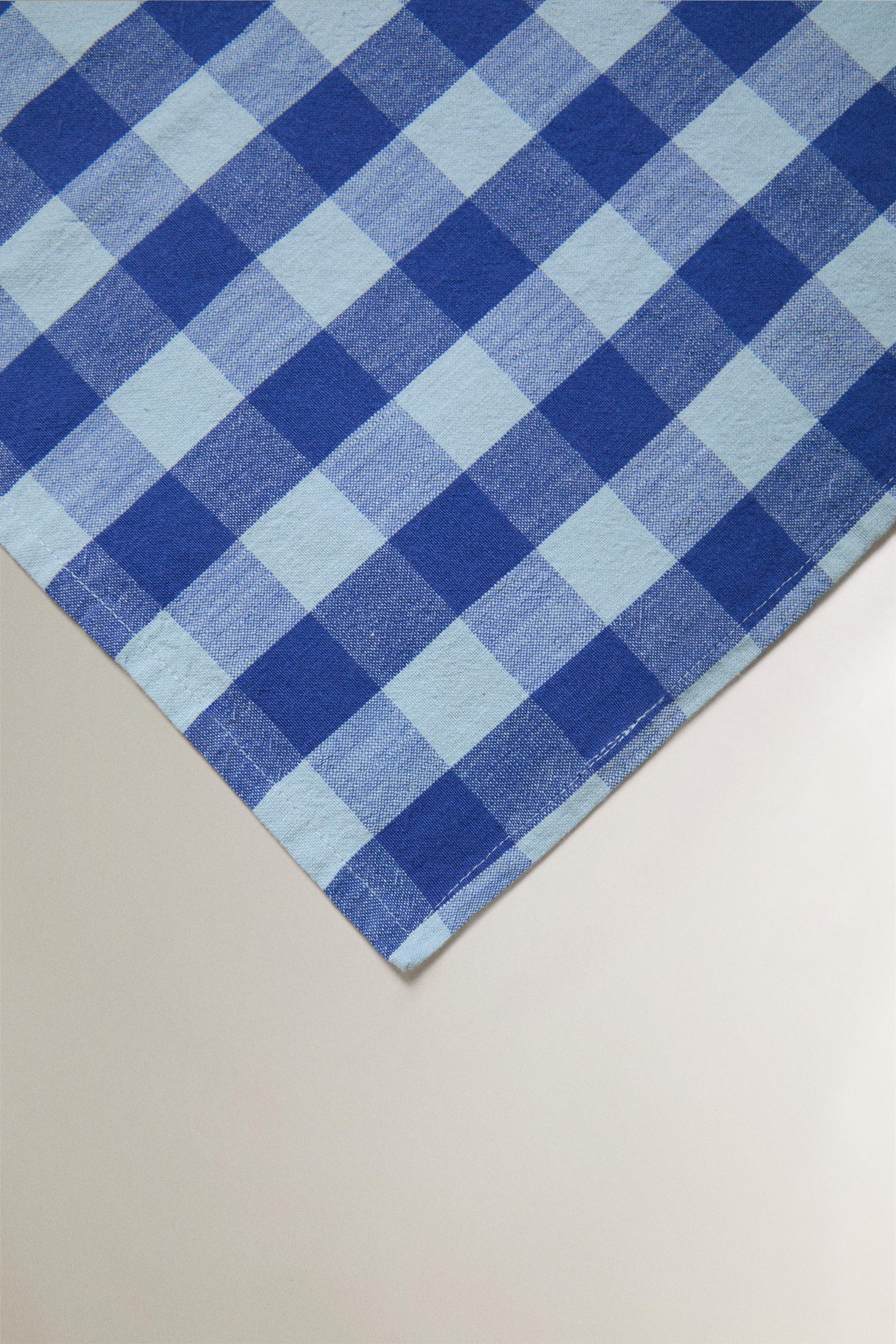 CHECKERED NAPKINS (PACK OF 2)