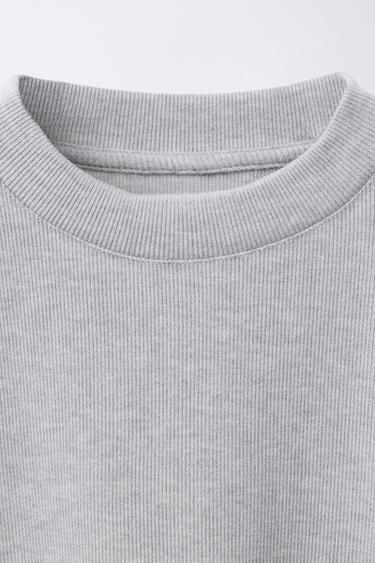 SOFT TOUCH T-SHIRT - Grey by Zara - Image 2