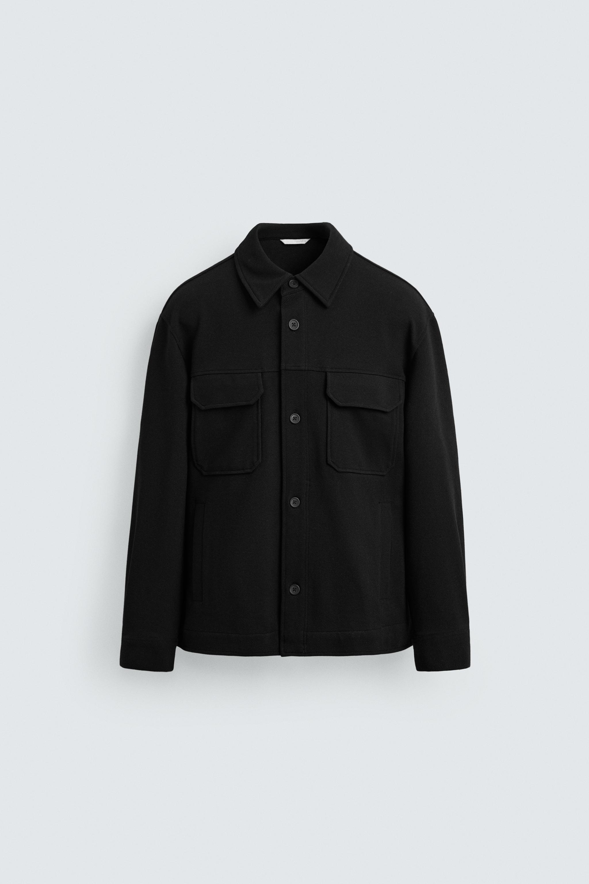 COMFORT TEXTURED OVERSHIRT - Beige | ZARA United States