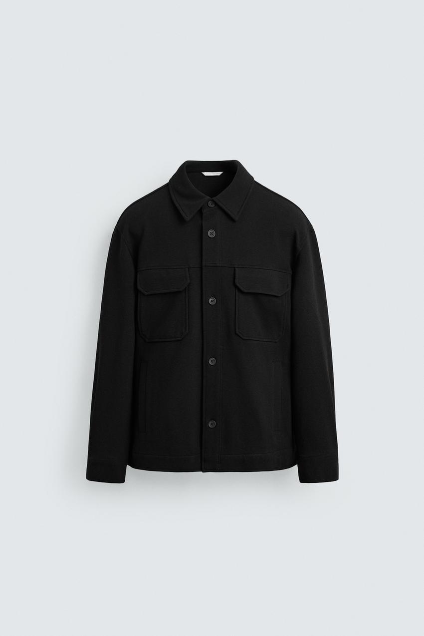 COMFORT TEXTURED OVERSHIRT