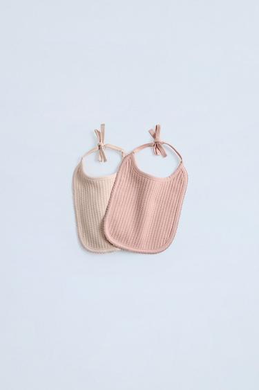 Zara PACK OF TWO STRUCTURED LACE - Pink - Image 0