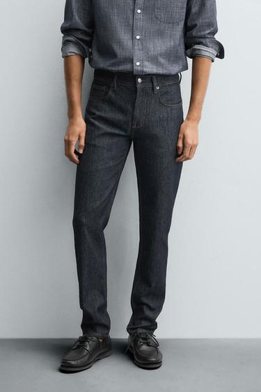 SLIM FIT JEANS - Blue by Zara