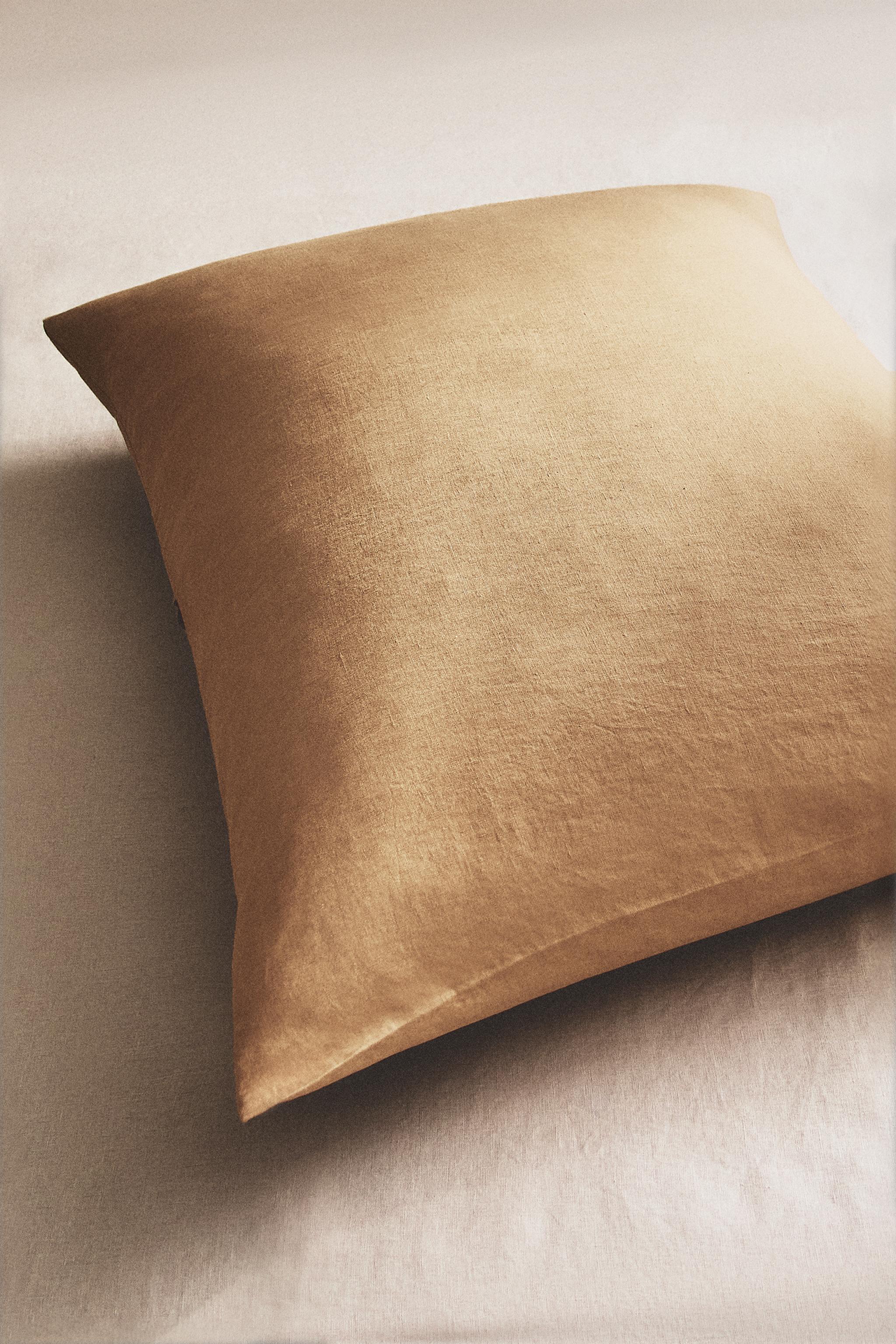 HOUSSE DE COUSSIN EN LIN XXL