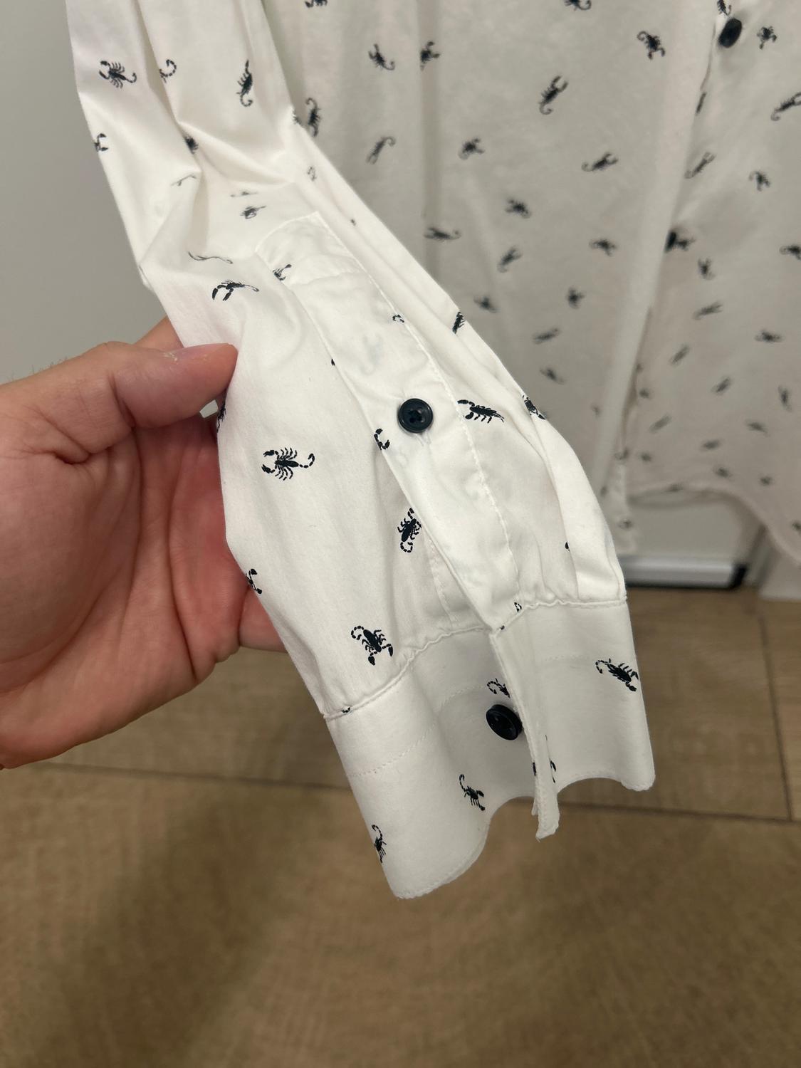 PRINTED STRETCH SHIRT - Image 6