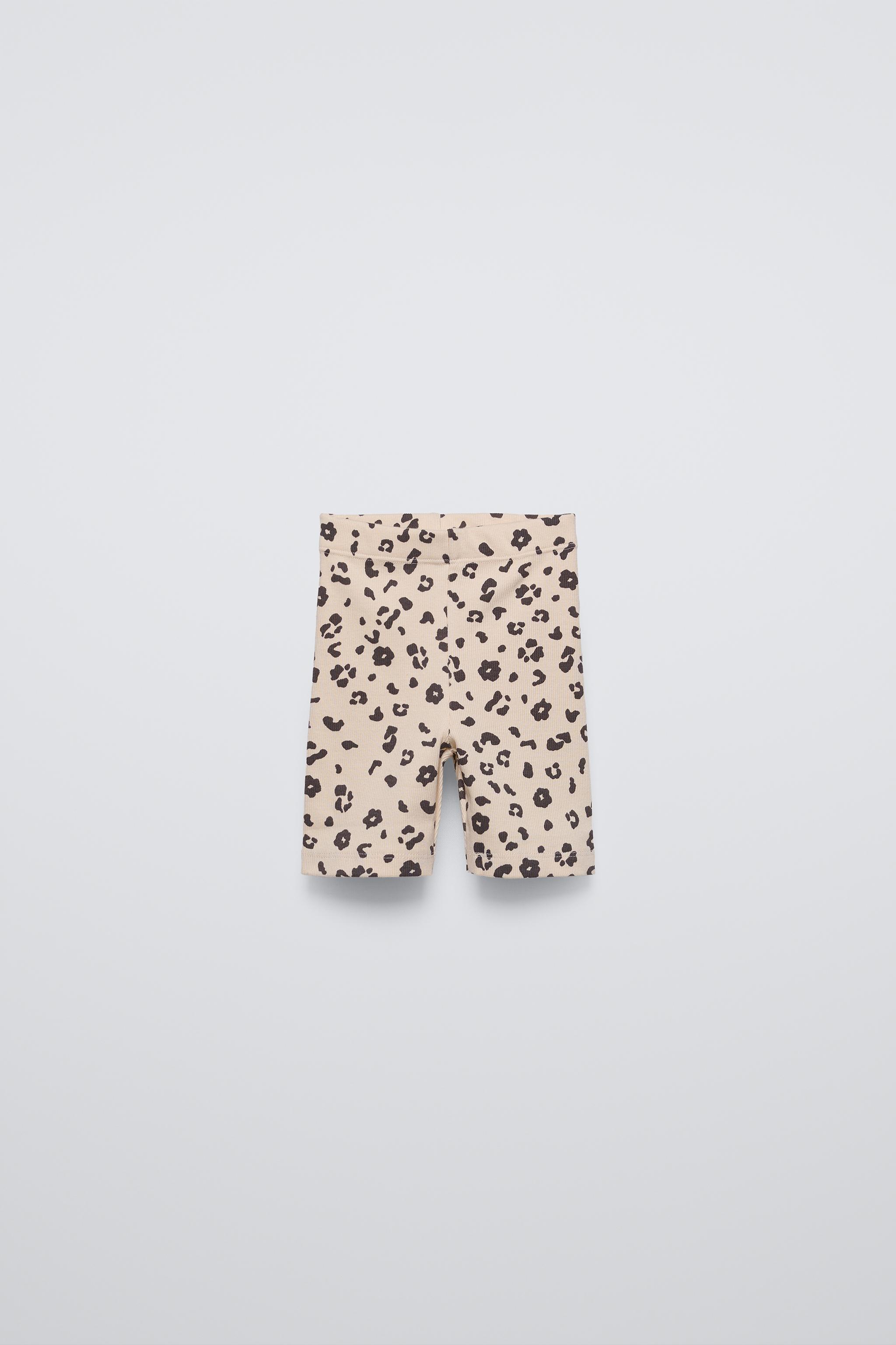 ANIMAL PRINT SHORT LEGGINGS